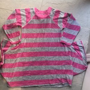 Kid cuteTure shirt velour dress